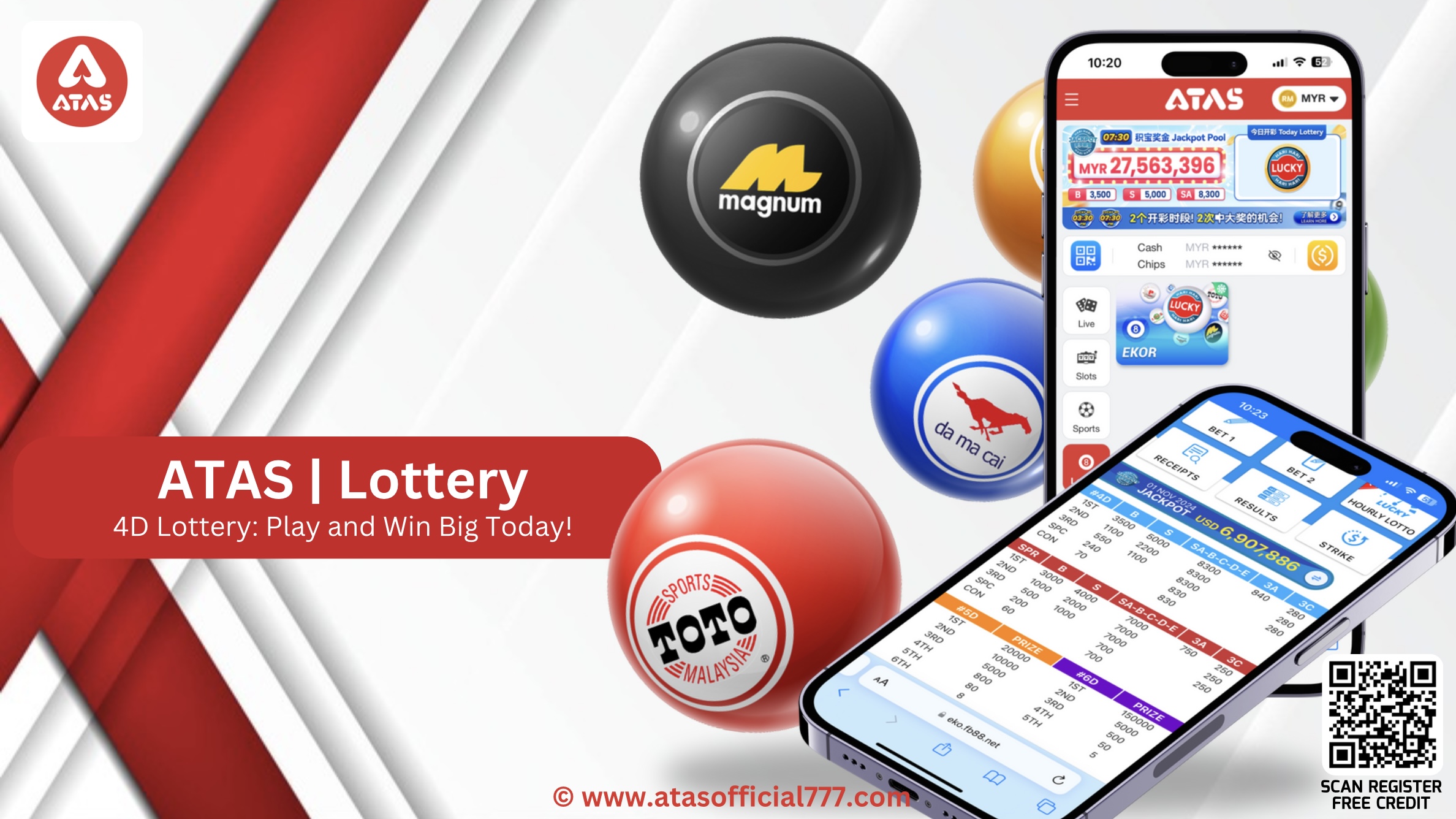 ATAS | Atas Official | Atas Official Banner | Atas 4D