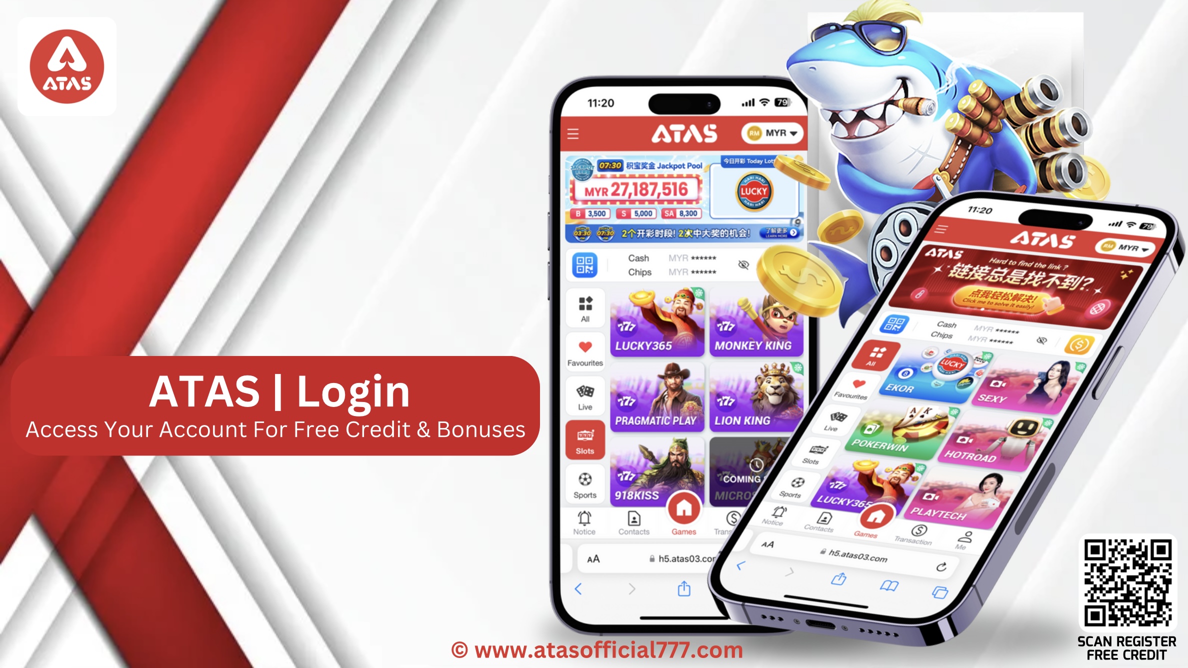 ATAS | Atas Official | Atas Official Banner | Atas Login